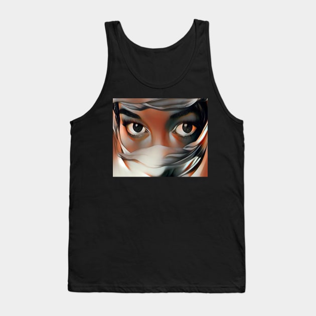 Charming eyes Tank Top by hamedoraby